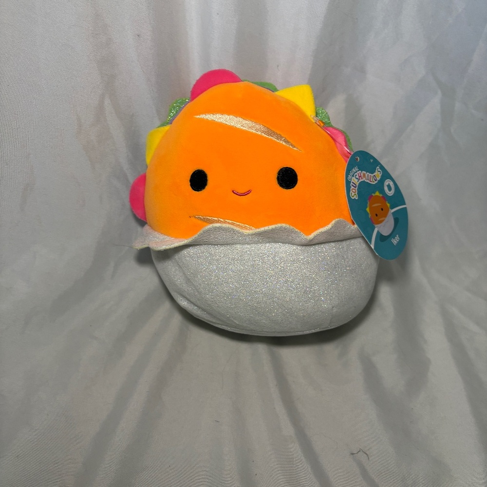 NEW Squishmallows Junk Food Iker the Hoagie 7.5” Plush Toy Stuffed Animal NWT